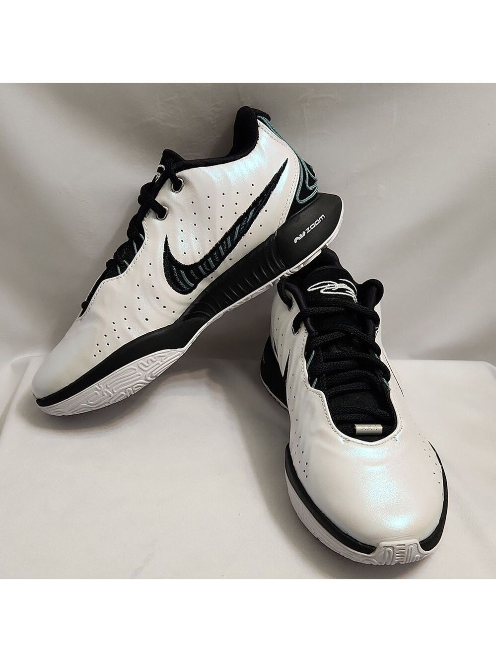 Nike Air Zoom LeBron 21 Conchiolin Iridescent Basketball Sneakers (M Size 7) - Picture 3 of 15